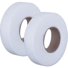 Ghyt 2 Rolls Of Fabric Fusion Tape Hem Tape Ironing Tape,  (white) 1.2cm