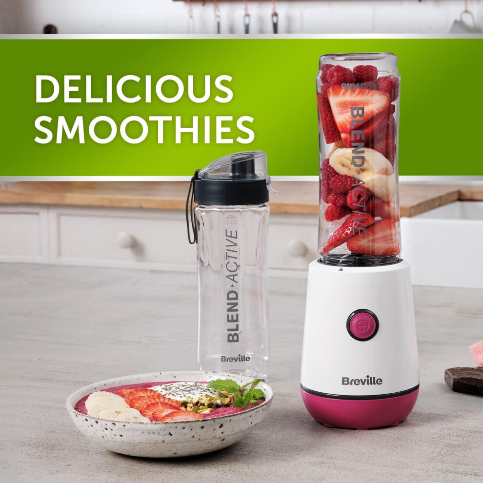 breville-blend-active-personal-blender---smoothie-maker---350w---2-portable-blend-active-bottles--600ml----leak-proof-lids---white---pink--vbl248