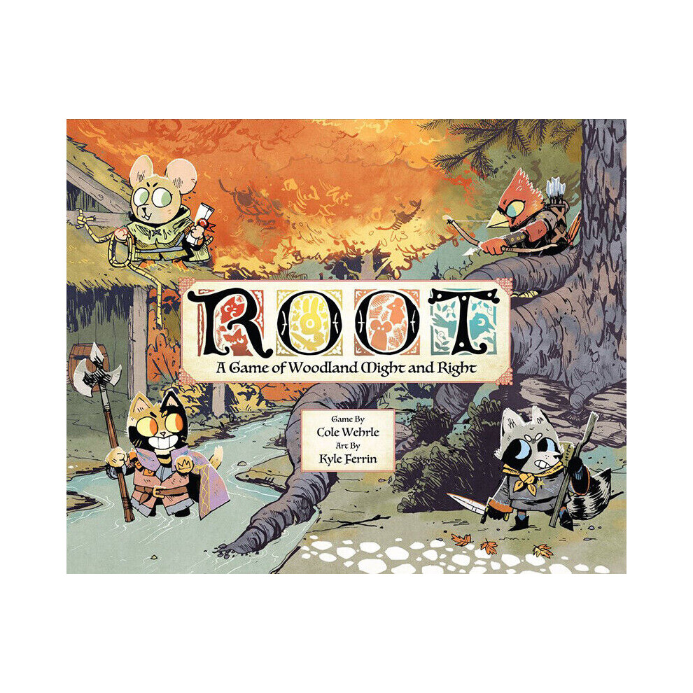 (Basic) Basic/Expansion Version: Root Leder Board Game Family Strategy Card Riverfolk Underworld