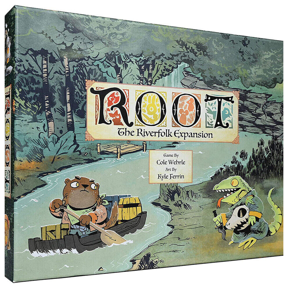 (Riverfolk Expansion) Basic/Expansion Version: Root Leder Board Game Family Strategy Card Riverfolk Underworld