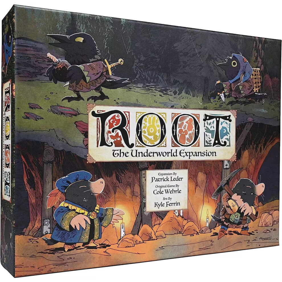 (Underworld Expansion) Basic/Expansion Version: Root Leder Board Game Family Strategy Card Riverfolk Underworld
