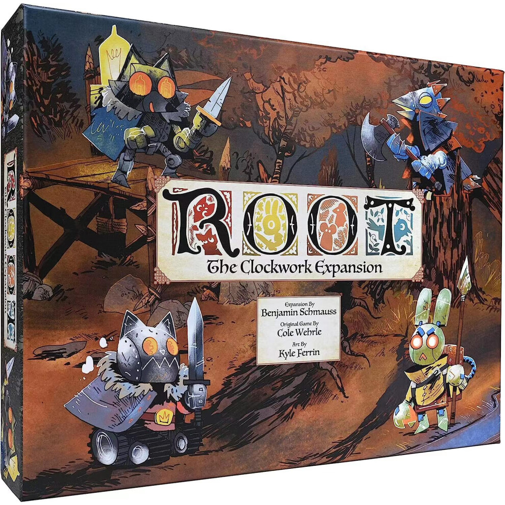 (Clockwork Expansion) Basic/Expansion Version: Root Leder Board Game Family Strategy Card Riverfolk Underworld