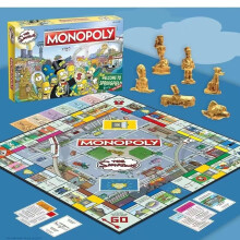 The Simpsons Monopoly Collector's Edition Board Game Card Party Family