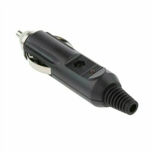 2PCS 12V Car Led Cigarette Lighter Socket Plug Power Male Adaptor+Fuse 2