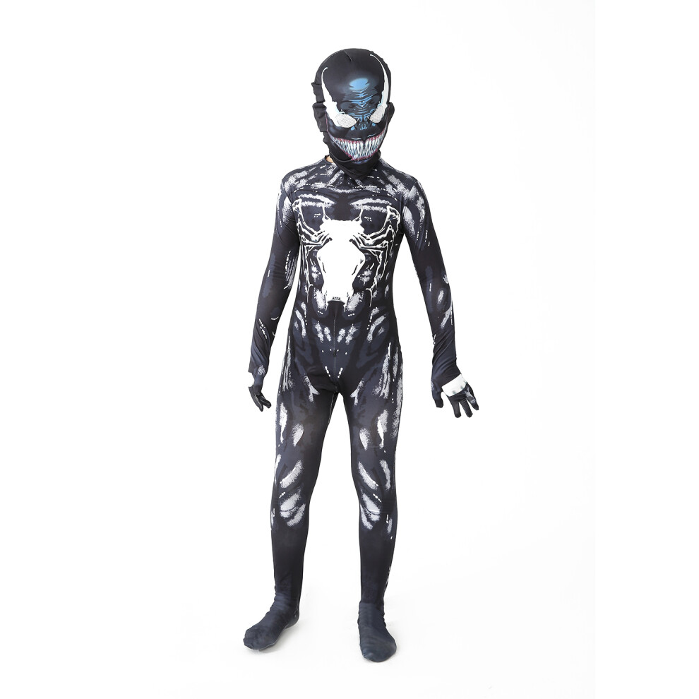 Photos - Fancy Dress ) Kids Superhero Spiderman/Black Panther/Venom Halloween Party Christmas Cosplay(8, 100(95-105cm)