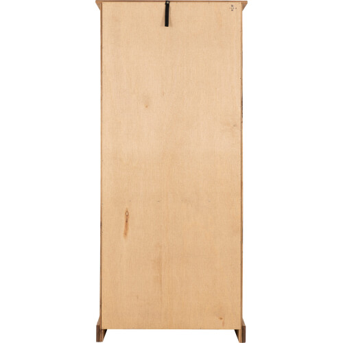 Seconique Corona 5 Shelves Tall Bookcase in Distressed Waxed Pine 2
