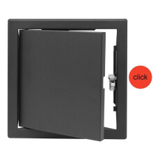 Anthracite Access Panel 200mm x 200mm with Concealed Latch Door