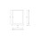White Metal Access Panel 400mm x 500mm with Lock / Keys 2