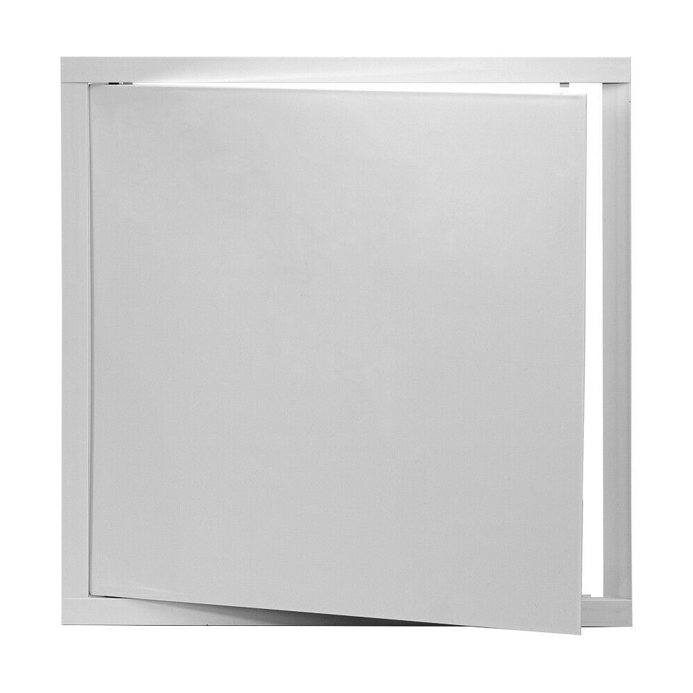 White Access Panel 300Mm X 300Mm Abs Plastic Door 5056517975459