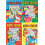 Set of 4 A4 Word Search Books Kids Wordsearch Brain Games Puzzle Book 1