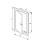 Access Panel 150mm x 300mm / 5.91" x 11.81" Wall Door 2