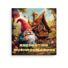 (Gnome's Fantasia) Furuie Gnome's Fantasia Coloring Book for Adults - Stress Reduction, Relaxation, and Holiday Gift for Christmas, Halloween, Birthdays, and Easter"