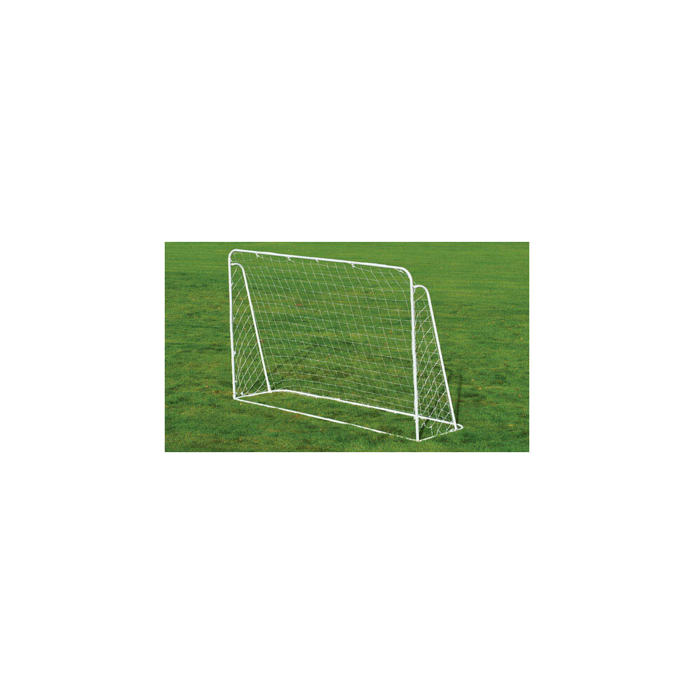 Charles Bentley 7ft x 5ft Kids Metal Football Goal Posts Net 