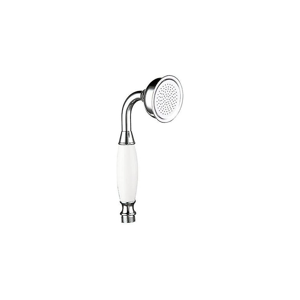 Brass Shower Head Traditional Victorian Style Handheld Shower Sprayer Chrome Polished 4522139727215