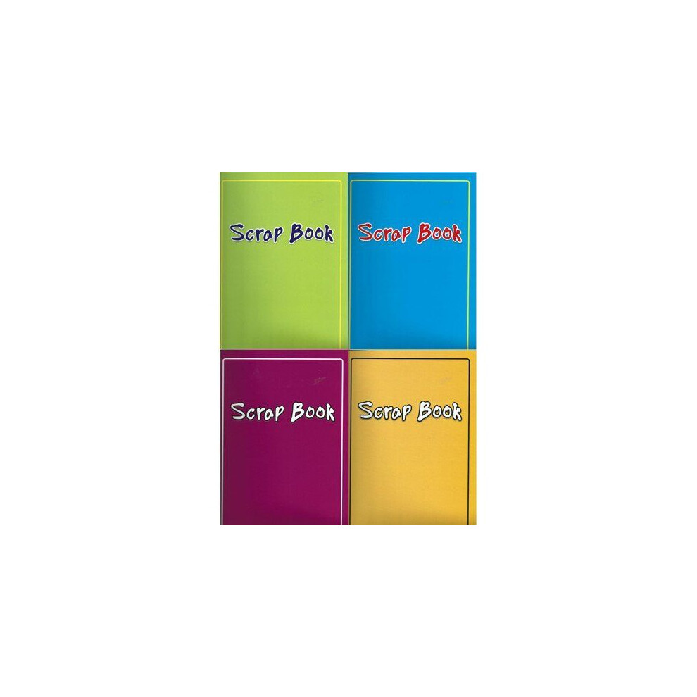 Set of 4 Large Coloured Paper Craft Activity Art Scrapbook