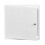 White Metal Access Panel 400mm x 400mm with Lock / Keys 1