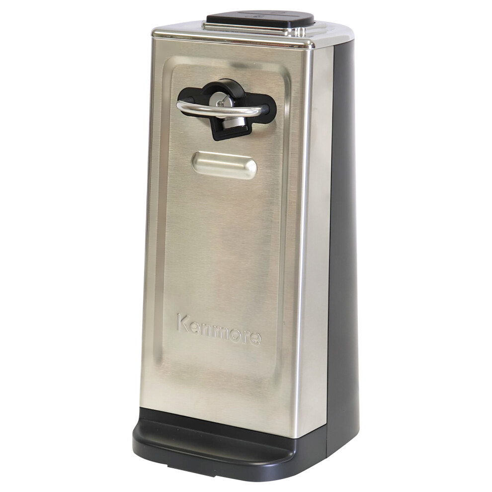 Kenmore 3-in-1 Automatic Electric Can Opener, Built-in Knife Sharpener