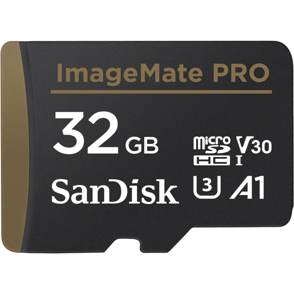 SanDisk ImageMate Pro 32GB Micro SDXC Card A1 U3 V30