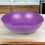 URBN Living (Purple) Unbreakable Plastic Deep Round Reusable Dinner & Picnic Plates 6pcs 3