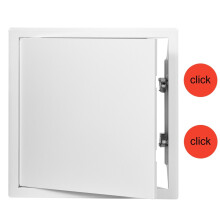 White Metal Access Panel 300mm x 300mm Door