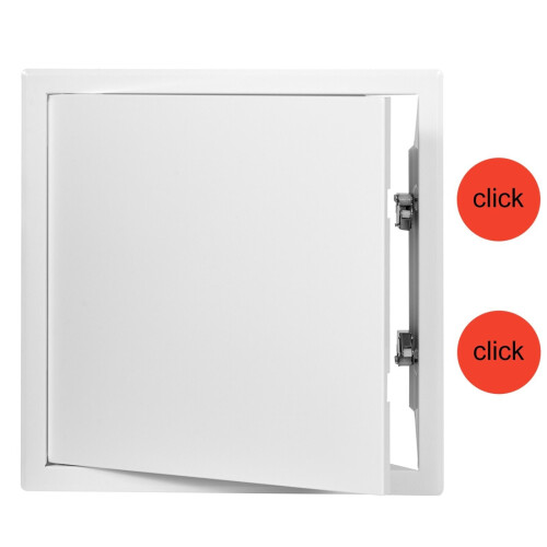 White Metal Access Panel 300mm x 300mm Door