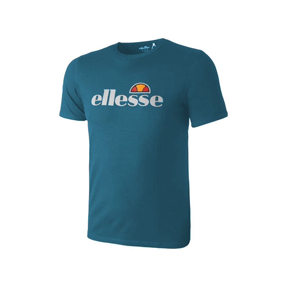 (Blue, S) ELLESSE GINITI 2 Mens T Shirts Cotton Holiday Tee