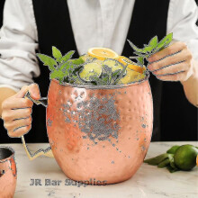 1mor Extra Large 5l Hammered Moscow Mule Mug Mega Mug Moscow Mule Ice Bucket Mug