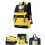 Pokemon Backpack Waterproof School Bag USB Headphone Jack Dark Blue Black 6