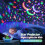 Creative cartoon starry night projector led starry night light 5