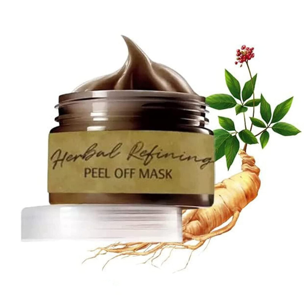 Pro-herbal Refining Peel-off Facial Mask, Peel Off Face Mask, Cleansing Blackhead Remover Masks For Men Women, Herbal Refining Peel-off Mask (1 Piece)
