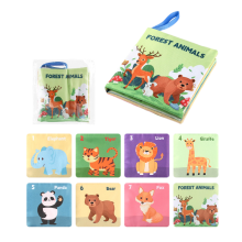 (Forest) Interactive Infant Education Fabric Soft Cloth Book Great Parentchild Bonding