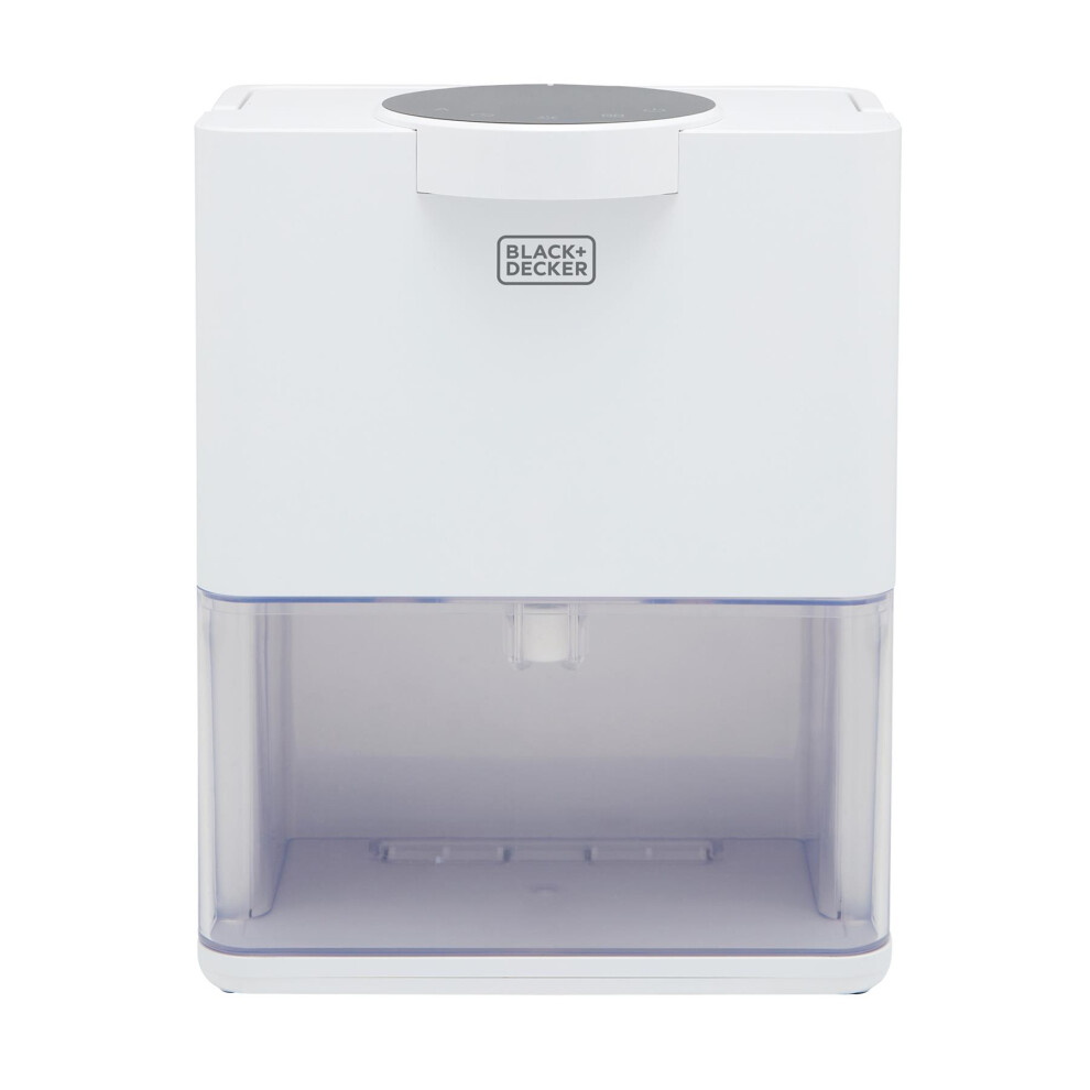 Black + Decker Black+Decker Bxeh60013gb 3.2L Smart Dehumidifier & Air Purifier, 3 Modes, Quiet, 3.2L Water Tank, 48 Hour Timer, White