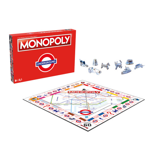 Monopoly London Underground Monopoly Board Game 1