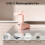 Handventilator, 3-in-1 minihandventilator, draagbare USB-oplaadbare kleine ventilator 3