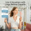 Handventilator, 3-in-1 minihandventilator, draagbare USB-oplaadbare kleine ventilator 5