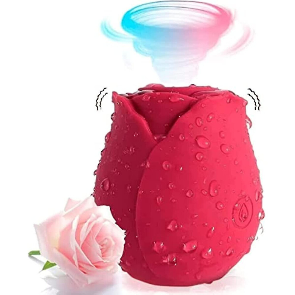 2022 Rose For Women Mini Massager Stress Relief 10 Modes