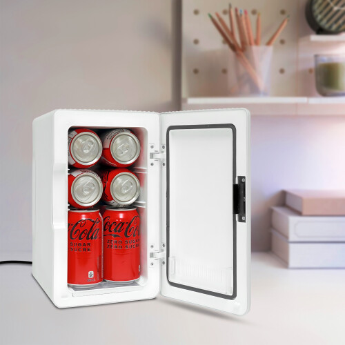 Koolatron (KRT08W) 6L Mini Fridge Portable Mini Fridge For Bedrooms 2