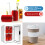Koolatron (KRT08W) 6L Mini Fridge Portable Mini Fridge For Bedrooms 4