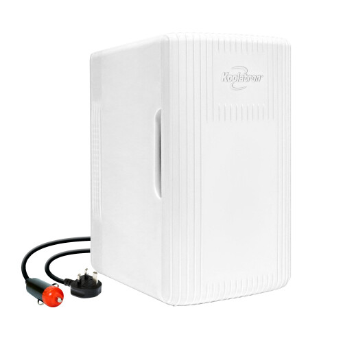 Koolatron (KRT08W) 6L Mini Fridge Portable Mini Fridge For Bedrooms