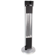 Pro Elec PEL01220 2kW Portable Patio Heater with Re mote Control