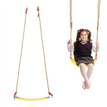 (Belt Swing Seat) Kids Garden Climbing Ladder Rope Outdoor Activity Swings Baby Seat Swing