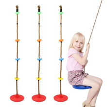 (Climbing Rope) Kids Garden Climbing Ladder Rope Outdoor Activity Swings Baby Seat Swing