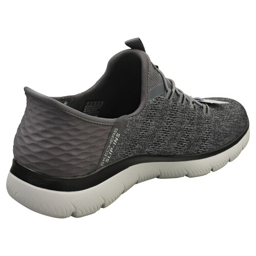 Skechers Skechers Uomo Sneaker Slip-in Summits Key Pace, Charcoal/Nero, 13 1