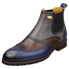 (10) Laura Vita Astyr Mens Chelsea Boots in Blue