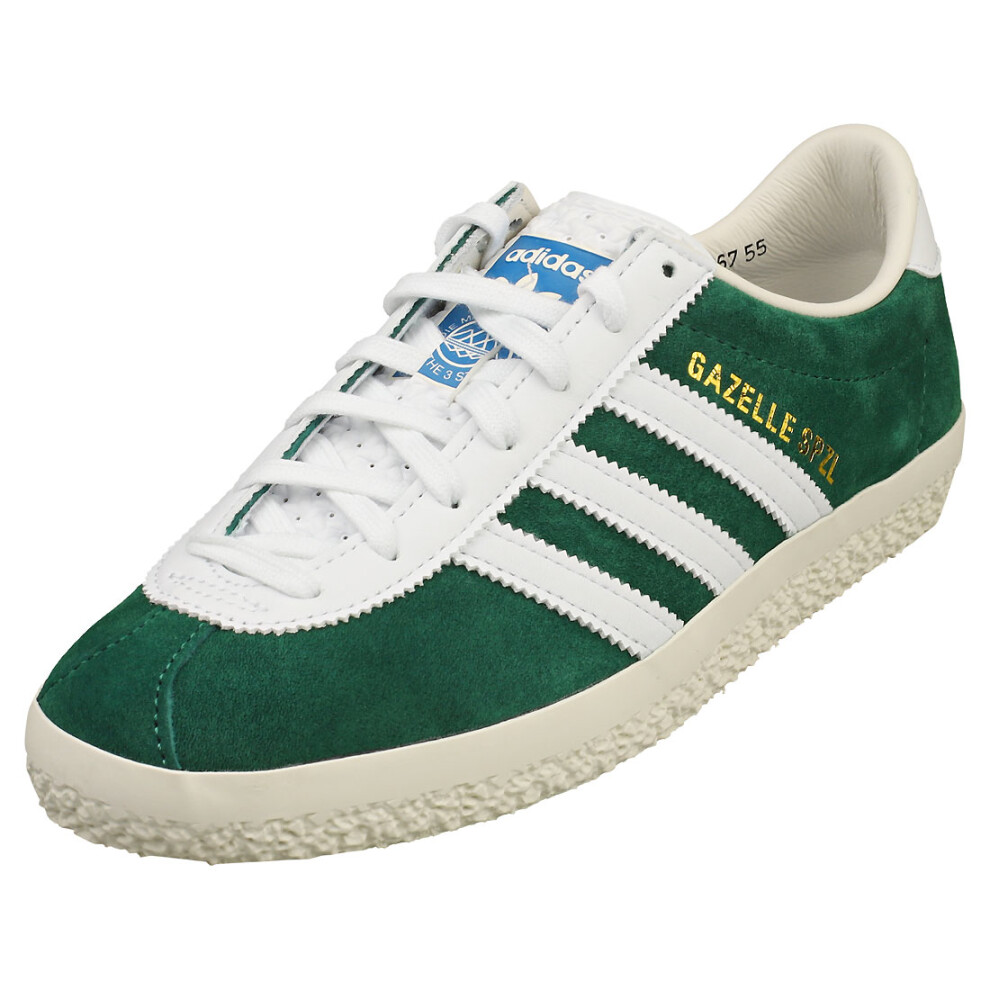 (4) adidas Gazelle Spzl Unisex Casual Trainers in Green White