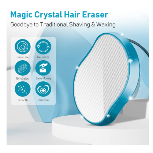 Épilateur Crystal Rubber La2S, répétable et indolore, bleu 2