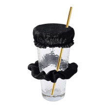 (black) Nightcap Drink Cover Scrunchie, The Drink Spiking Prevention Scrunchie