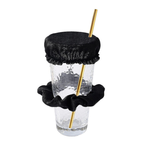 (black) Nightcap Drink Cover Scrunchie, The Drink Spiking Prevention Scrunchie