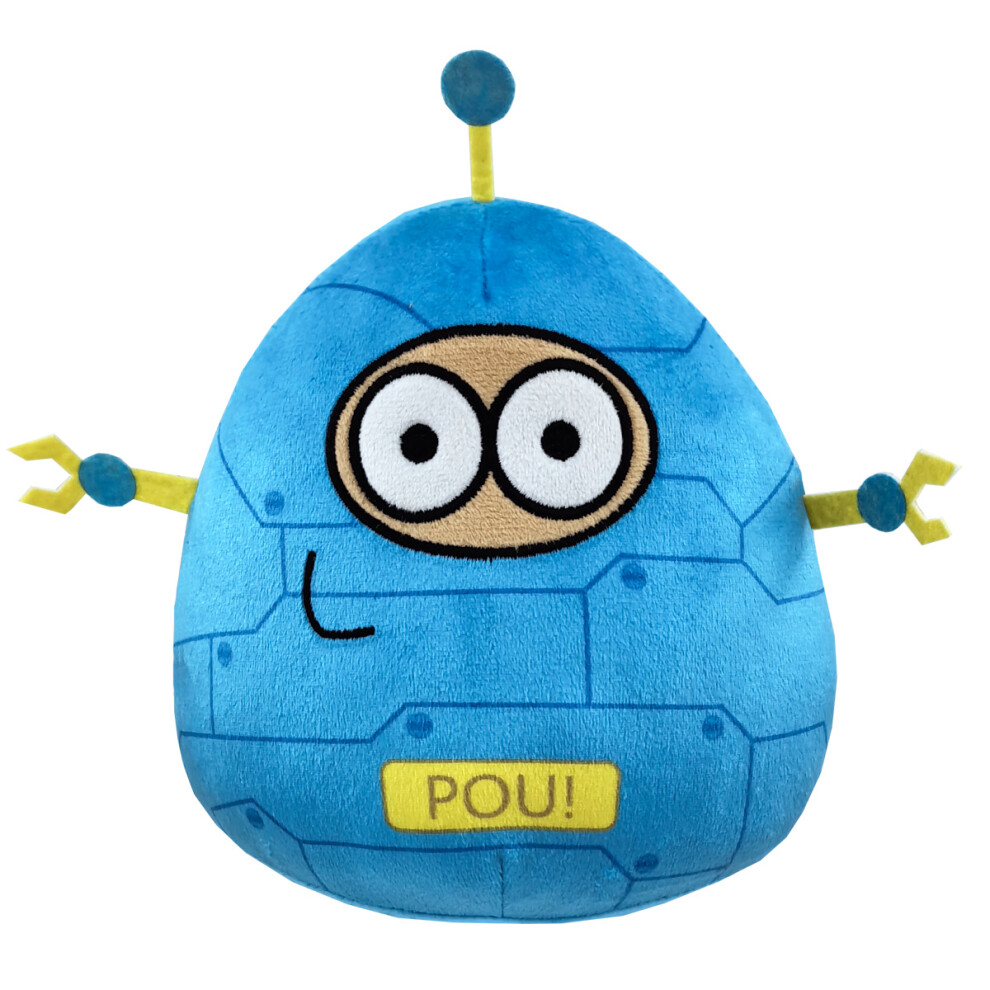 ( Robot) Pou My Pet Alien Game Plush Toy Filling Soft Doll Kidss Pillow Home Decoration