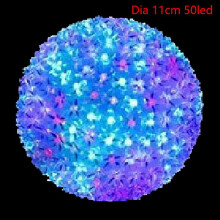 (A8) Led Cherry Blossom Ball Lamp Decorative Lamp Flower Ball Hanging Light Party Toy